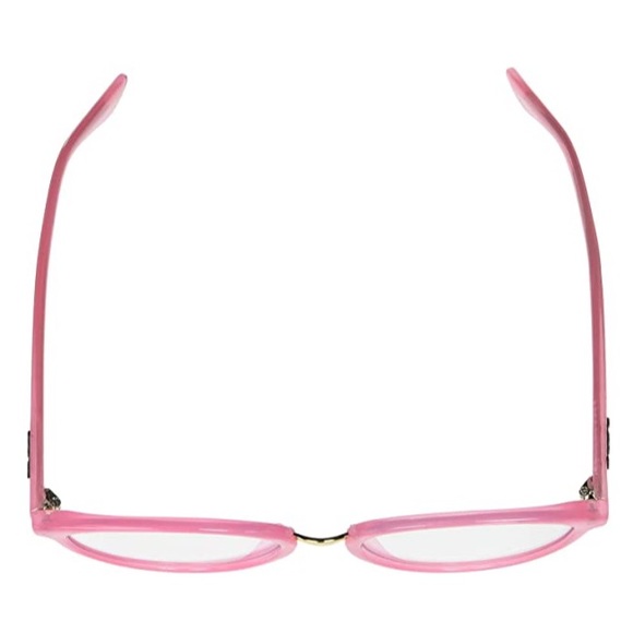 QUAY Rumours Blue Light Glasses Pink Crystal Frame Bluelight Blocking Lens NWT - Picture 5 of 9